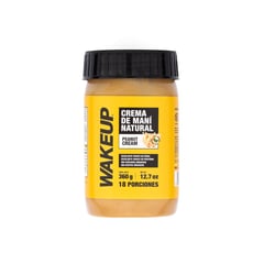 WAKEUP - Crema de maní natural 360g -