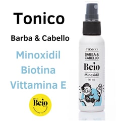 GENERICO - Tónico Minoxidil Biotina Crecimiento Barba y Cabello 5 BEIO