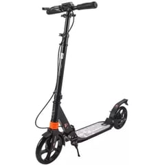 KIDSHOP - Patineta Mono Patín Scooter Qc-002s Negra Frenos