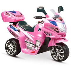 KIDSHOP - Moto Electrica Recargable Ninos Ninas 4 anos Rosado 518