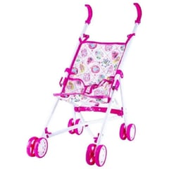 KIDSHOP - Coche Para Muñecas Bebés Juguete Metal C0-6617