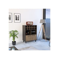 RTA DESIGN - Mueble bar kaia bwm 3714 wengue + miel