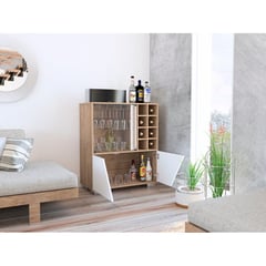 RTA DESIGN - Bar fraktal bmb 4165 miel+blanco 94,9 x 78,8 x 40,5 rta muebles