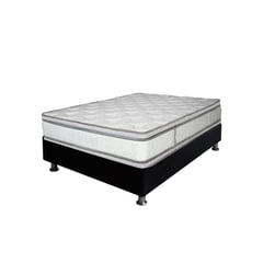 PLUMA HOME - Colchón ANTIESTRES QUEEN 160X190 Gratis Basecama