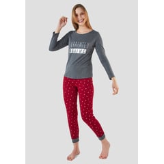 IN ROSE - Pijama Napping Gris