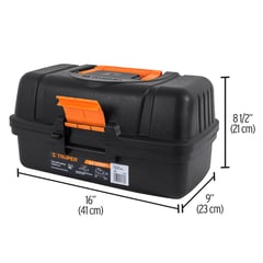 TRUPER - Caja Para Pesca De 41 Cm, 33 Compartimientos Y 3 Bandejas