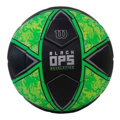 WILSON - Balón De Fútbol Black Ops Verde n°5