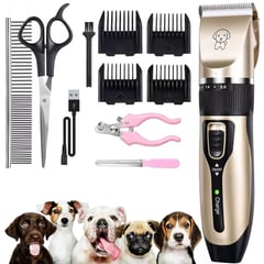 JAYSTORE - Máquina Peluquera Canina Inalámbrica Mascotas Kit Completo