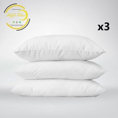 MAGIC CLASS - Almohadas Queen x3 Blanco