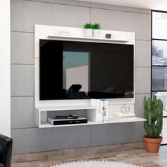 RTA DESIGN - Panel de Tv Ascher Blanco Para Televisor de Hasta 55°