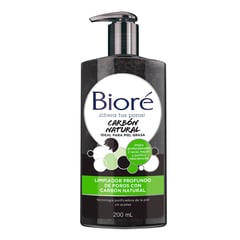 BIORE - Limpiador Facial Profundo de Poros con Carbon Natural