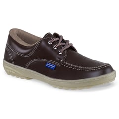 CROYDON - Zapatos escolares Leader Café para hombre y mujer