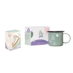 LIFECUP - Kit Esencial Copa Menstrual Transparente Ollita 0