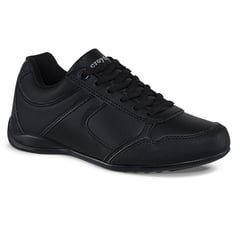 CROYDON - Tenis escolares Skolary Negro para hombre y mujer