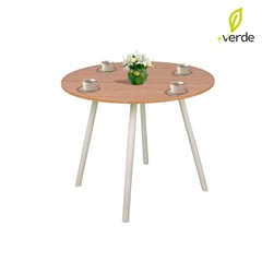 DKO DESIGN - Mesa de Comedor Moderna para 4 personas en Melamina Redonda