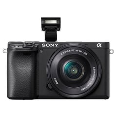 SONY - Cámara Mirrorless Full Frame Ilce-6400l De 24.2 Mp Montura E