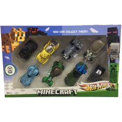 JUGUETERIA EXPRESS - Set x8 carritos de minecraft metalicos…