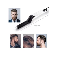 GENERICO - Plancha cepillo para hombre alisa barba y cabello