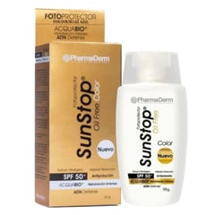 SUNSTOP - Oil Free Color SPF50 x 55g Pharmaderm PUM 2060