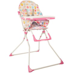 INFANTI - Silla comedor plegable candy rosado hc-15b-pink