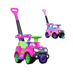 BOY TOYS - Carro Paseador Montable 3 En 1 Niños Bebe