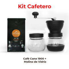 AMBER STYLE - Kit Grinder Molino de Café Café de Origen 500g