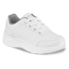 CROYDON - Tenis Escolares Schoology C Blanco Para Hombre Y Mujer