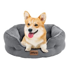 PETPAL - Cama Perro Gato Mascota Ultrasuave Blanda Antiestres