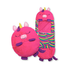 HAPPY NAPPERS - Saco de dormir para niños happy nappers unicornio rosa