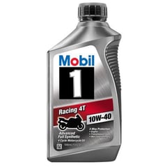 MOBIL - Aceite De Motor 10W40 Sintético Racing 4 Tiempos