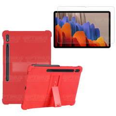 GENERICO - Vidrio templado + Estuche para Samsung Tab S7 11 Pulg