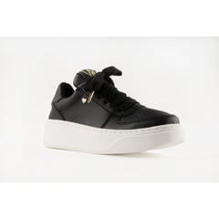 WANDER SHOES - Tenis para mujer tipo casual- Martina negro