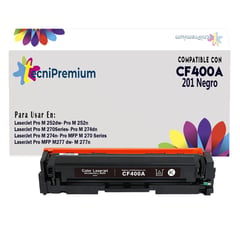 GENERICO - Toner Compatible CF400A Negro Impre LaserJet M252dw M277dw