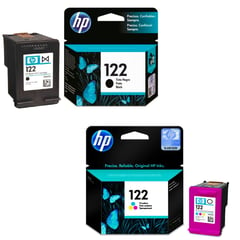 HEWLETT PACKARD - Kit 2 Cartuchos Hp 122 Negro Y Hp 122 Color