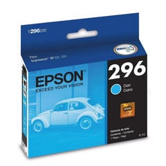 EPSON - 296 - Cartucho Original Cian Xp231 Xp241 Xp431 Xp441