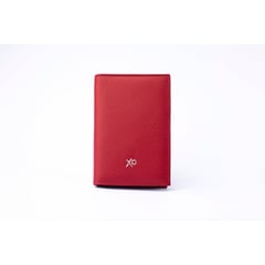 EXOTIQ - Porta pasaporte introspection red Xo By Belucci