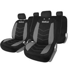 SPARCO - Set Funda Cubre Asiento Carro Forro Protector SPS431