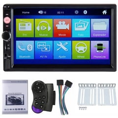 B BRAX&STERN - Radio Carro Pantalla 7’ Mirrorlink Bluetooth USB BraxStern CM-1803MA