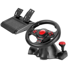 XTRIKE ME - Volante Juegos Carrera Pedales Simulador Manejo GP-903