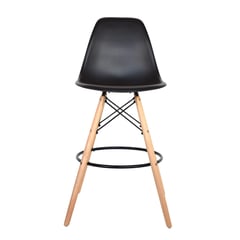 BONNO - Silla Diseño Eames Cajero Negro