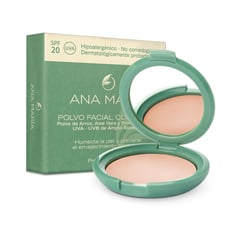 ANA MARIA - Polvo Facial Compacto De Arroz Natural X 15 Gr