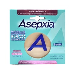 ASEPXIA - Polvo Compacto Anti-Imperfecciones 8 En 1 Marfil X 10 Gr