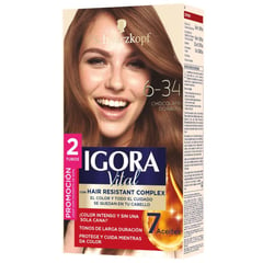 IGORA - Tinte Capilar Vital Permanente Chocolate Dorado 6-34