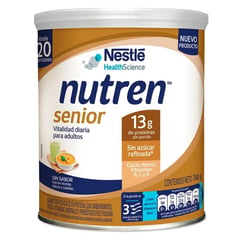 NESTLE - Nutren Senior Polvo Sin Sabor X 740 Gr