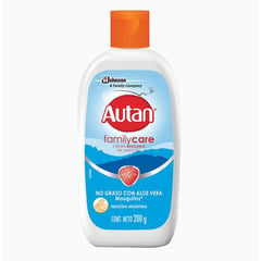 AUTAN - Crema Repelente De Insectos Family Care x 200 Gr