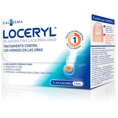 GALDERMA - Loceryl Tratamiento Contra Hongos De Las Uñas 0.05 X 2,5 Ml