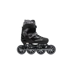 CANARIAM - PATINES ROLLER TEAM GRIS X NEGRO 38-41 R90MM CH3R