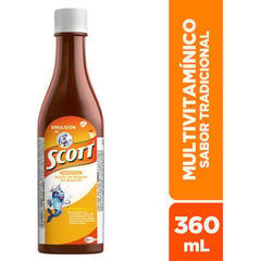 EMULSION SCOTT - Emulsión De Scott Tradicional X 360 Ml