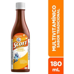 EMULSION SCOTT - Emulsión De Scott Tradicional x 180 Ml