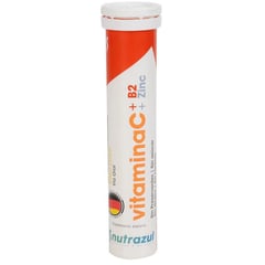 NUTRAZUL - Vitamina C+Zinc+B2 Tubo X 20 Tabletas